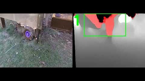 obstacle detection using RealSense 435i depth (stereo/IR)