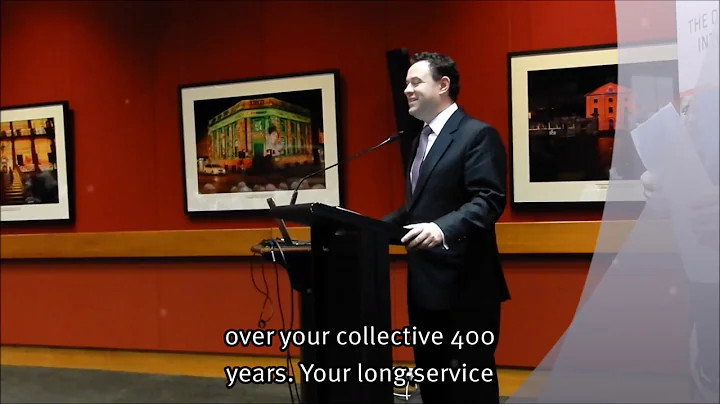 The Hon. Stuart Ayres MP recognises NSW Long Servi...