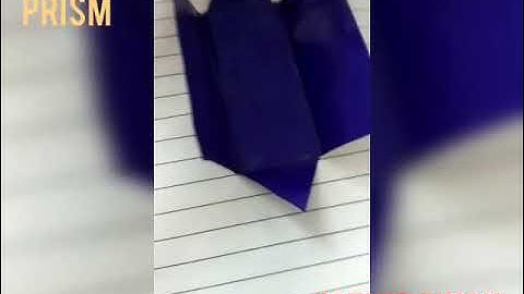 2 D Nets of Square Pyramid & Prism