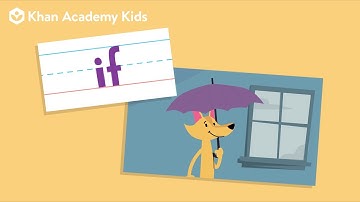 The Word "If"  | Sight Words | Learn to Read with Khan Academy Kids