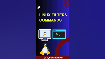 Use of Filters Commands✌️ in Linux Terminal👊🏽 #shorts #linux #educationalvideo