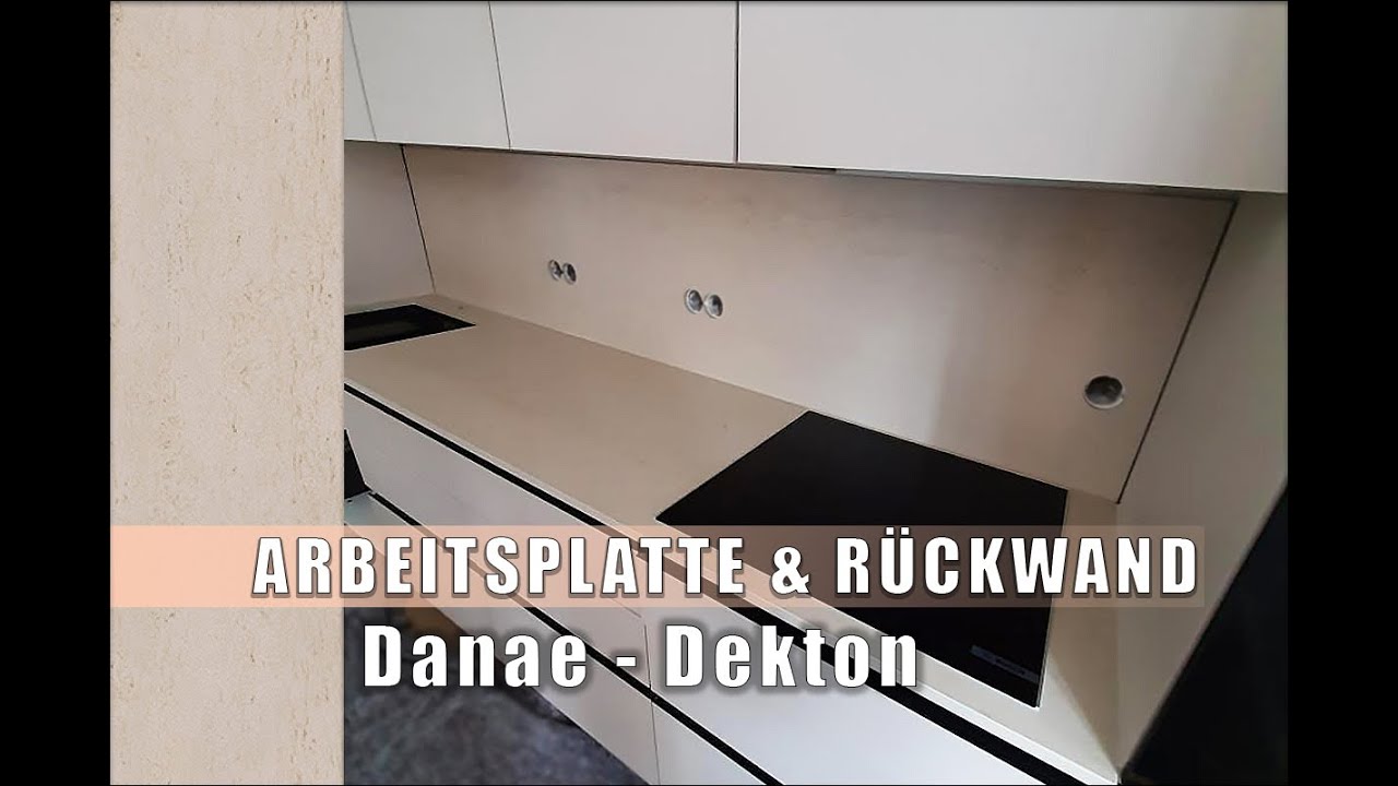 Düsseldorf Danae Dekton Arbeitsplatte und Rückwand