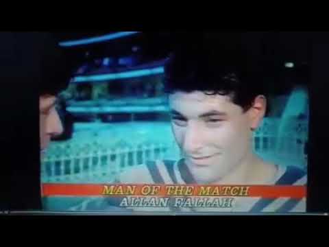 Alan Fallah man of the match Wests v Canberra - YouTube