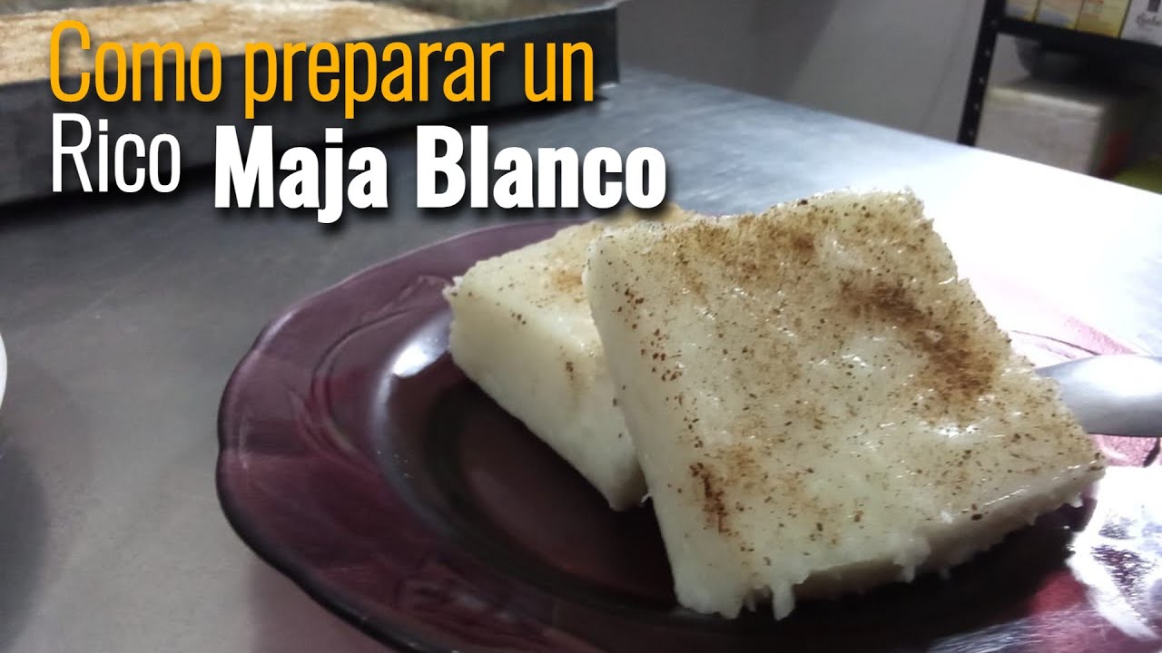 Como preparar un rico  maja blanco !!  para compartir en familia y amigos
