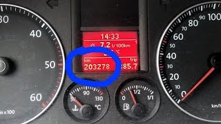 How to check / verify the real kilometers / mileage on VW, Skoda, Audi, Seat with VCDS (VAGCOM) screenshot 4