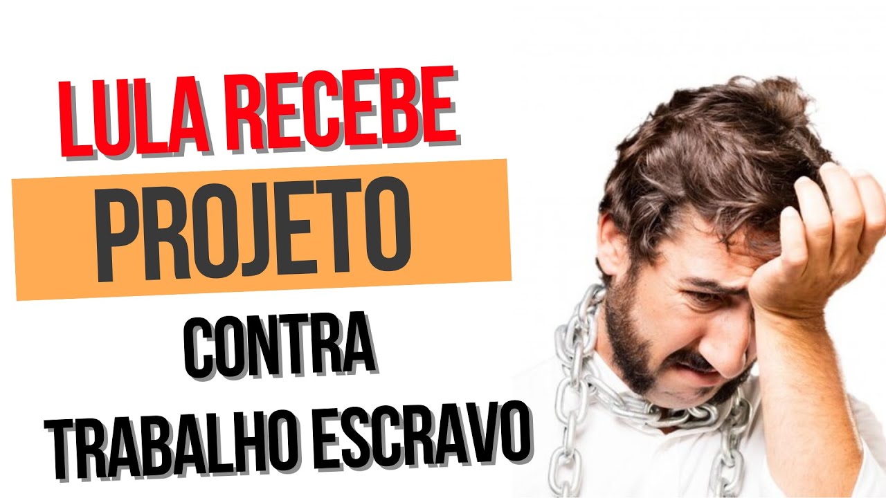 Ativista político brasileiro indica sugestão de projeto de lei contra o trabalho escravo no Brasil