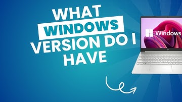 How to find your windows version