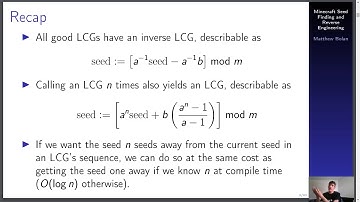 Minecraft Seedfinding Ep. 2 Pt.1 - A General Seedfinding Problem