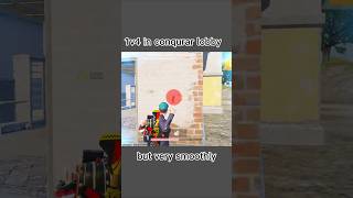 1v4 in conqurar lobby#bgmi #gaming