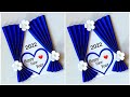 Happy New year card making 2022 / DIY New year card ideas / Easy and beautiful card for New year