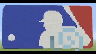 Pixel Art MLB Logo TimeLapse || QuickCraft #2 screenshot 5