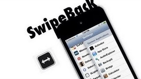 Swipe back cydia tweak for iPhone 5