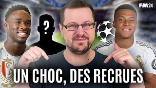 Le MERCATO s'emballe, on défie le REAL MADRID - Episode 35 - Carrière FM 24 Standard Liège