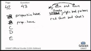 Grockit GMAT Official Guide pg. 42-43