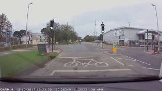 How to overtake cyclist rule 167. Chacewater road Cornwall.