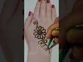 easy flower mehndi designs 🥰❤#trending #viral #shortvideo #youtubeshorts ...💕💕