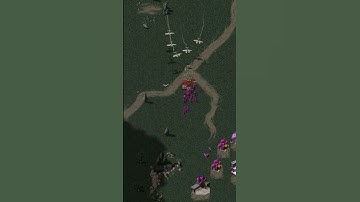 Sick strafing run in OpenRA