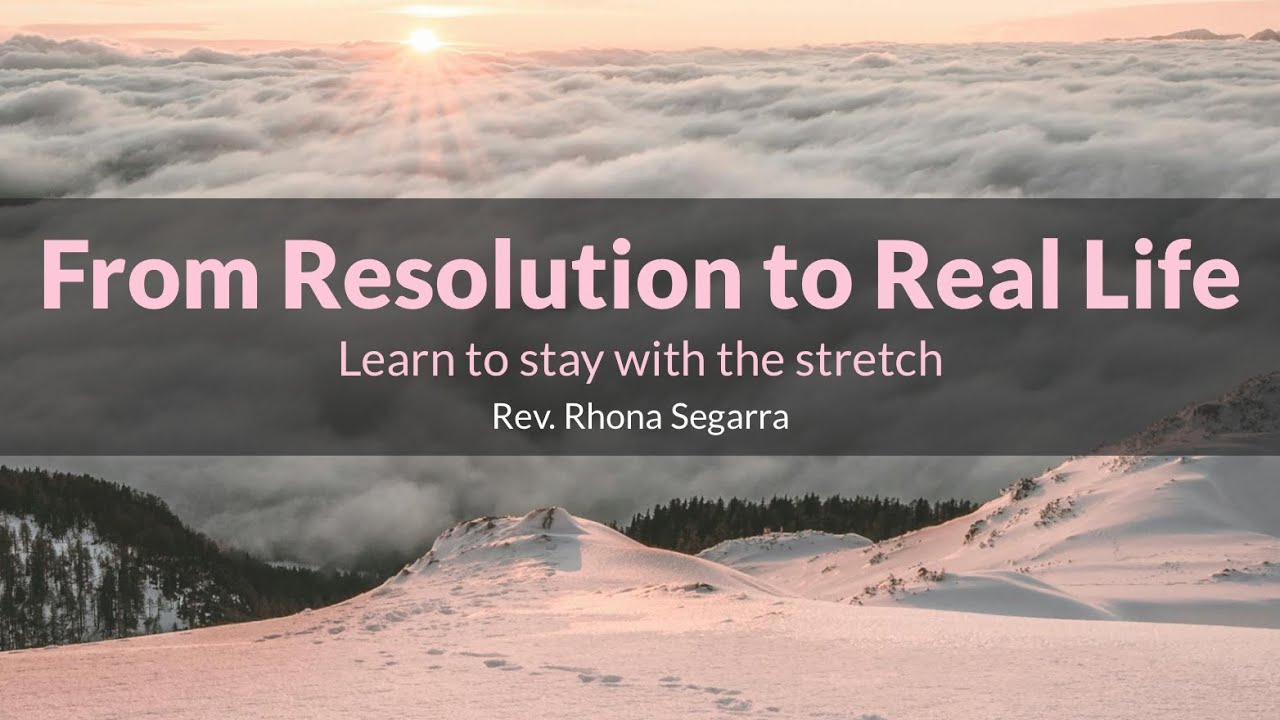 From Resolution to Real Life - YouTube