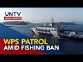 Maritime patrol sa WPS, ipagpapatuloy sa gitna ng fishing ban ng China