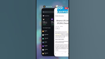 Good News! #Binance.US Lists #FLOKI Coin! April 25. #shorts