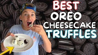 Best Oreo Cheesecake Truffles