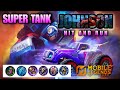 SUPER TANK BUILD JOHNSON MOBILE LEGENDS #mobilelegends #rank #👑All KINGS HERE