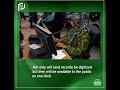 Scanning of Registeries Punjab