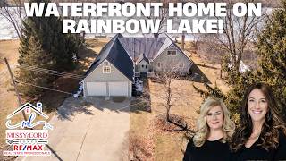 WATERFRONT HOME ON RAINBOW LAKE! | 4941 Skyline Dr, Perrinton