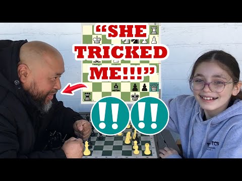 11 Year Old Girl Sets Genius Queen Trap On Move 10! Dazzling Dada vs Big Mikey