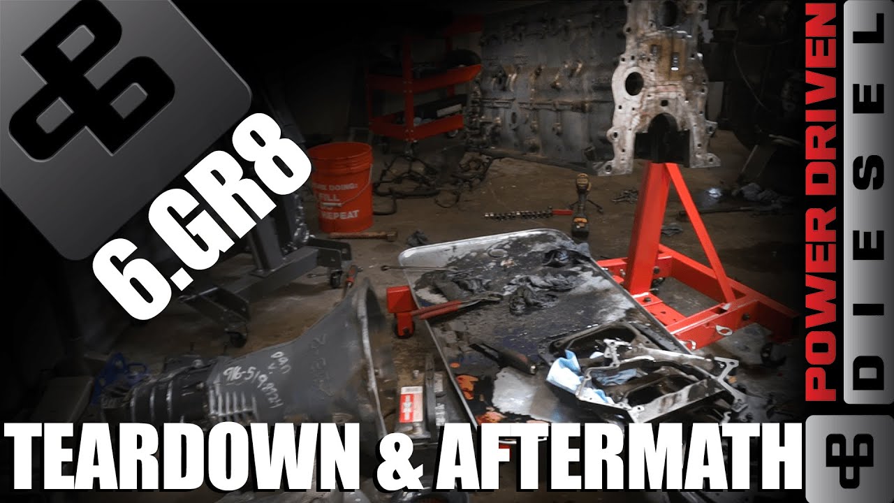 Tearing-Down a Blown Up 6.8L Cummins | Power Driven Diesel - YouTube