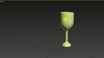 3ds Max Spline Modeling A Wine Glass