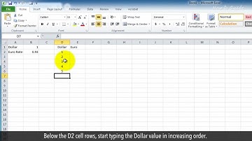 How to Create a Currency Converter With Microsoft Excel :Tutorial
