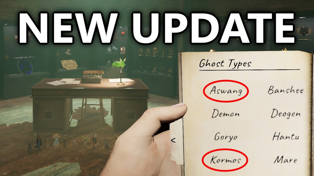 The Next New Update for Phasmophobia is Already HERE - TWO New Ghosts, Alan Wake Event & Many Fixes!