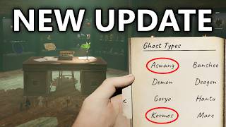 This NEW Update for Phasmophobia is Totally CRAZY - TWO New Ghosts, Alan Wake Event & Many Fixes!