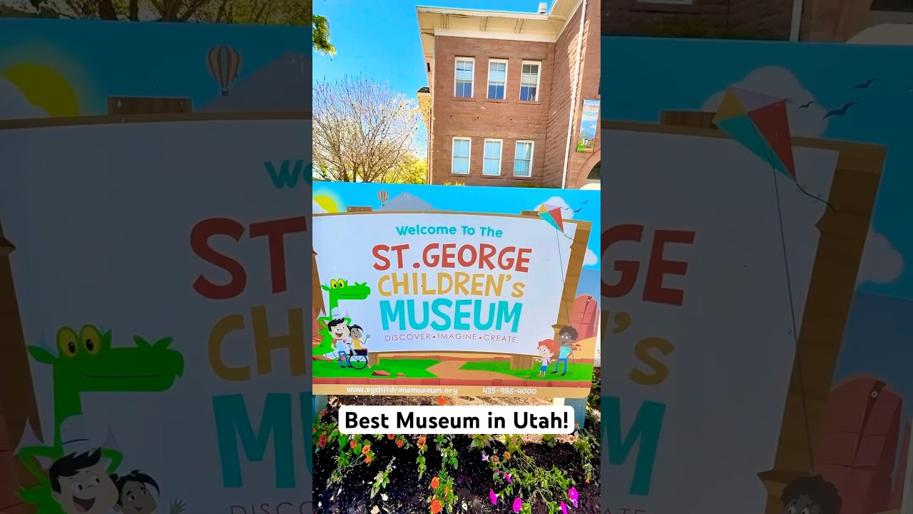 10 EPIC Kids' Rooms at This Hidden Utah Gem! 🦕🎨✈️ | St. George Children’s Museum