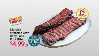 Memorial Day Savings at Martin's!
