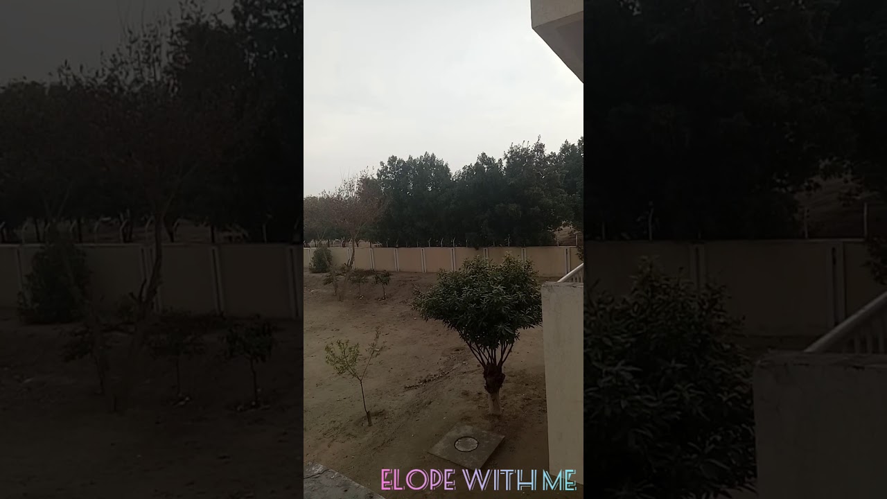 Balcony View of iub hostel with Original Voice Track...