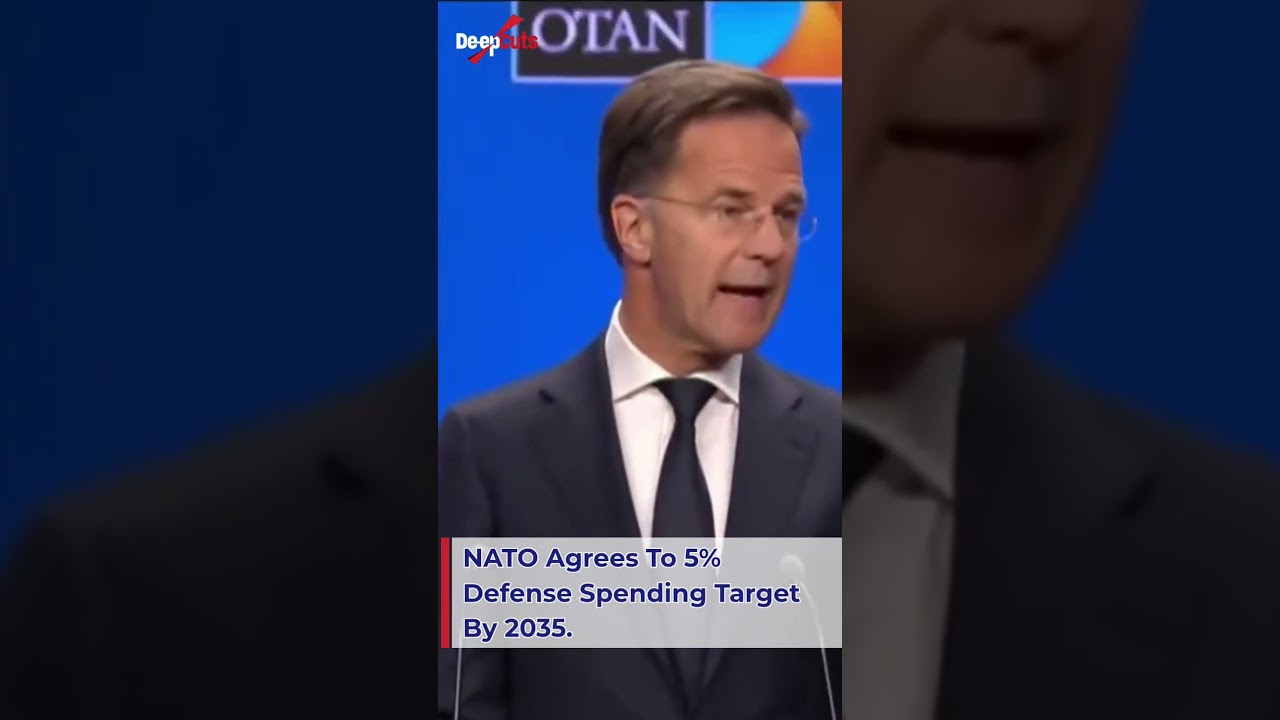 NATO Allies Agree: 5% GDP for Security Spending💸