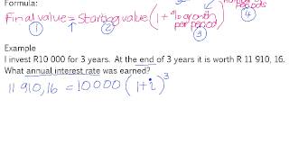 Applications of exponents