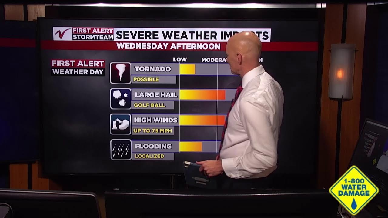 Valley News Now Tuesday afternoon weather update