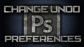 How to Change Undo Preferences in Adobe Photoshop CS6 Voice Tutorial