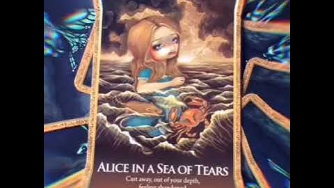 Learn Oracle Cards - Card 11 Alice In A Sea Of Tears Oracle Of The Shapeshifters