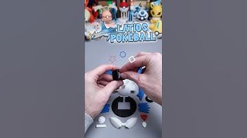 A Pokéball Built for Latios ✈️💙 | 3D-Printed Showcase