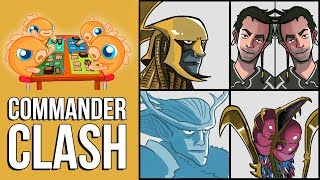 Commander Clash S5 E7: Double Tribal (Karador vs. Purphoros vs. Riku vs. Sliver Overlord)