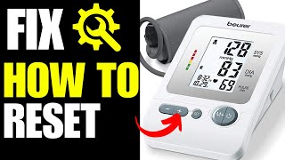 how to reset beurer blood pressure monitor screenshot 5