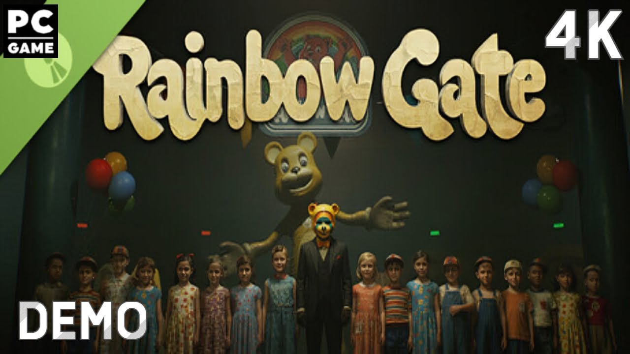 Rainbow Gate Demo Gameplay 4K PC Game No Commentary