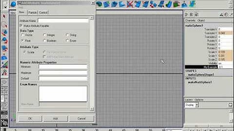 Maya Project Part 29: Custom Attributes