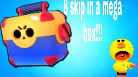 8 SKIP IN A MEGA BOX!!!