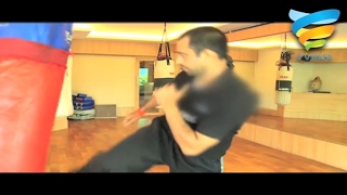 Kickboxing: Learn basics from trainer: Practice Swing Kick in Kickboxing | Kickboxing Lesson 1