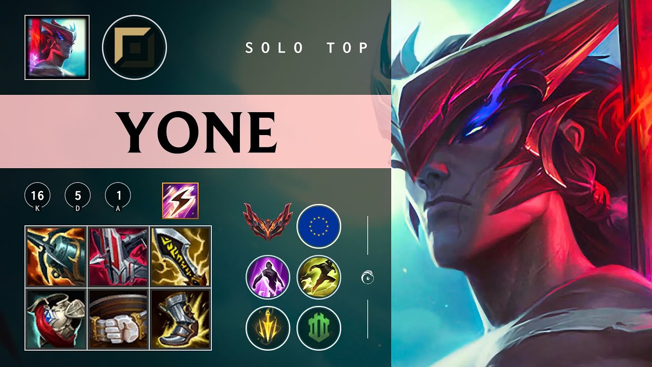 Yone Top vs Vayne - EUW Grandmaster Patch 26.03